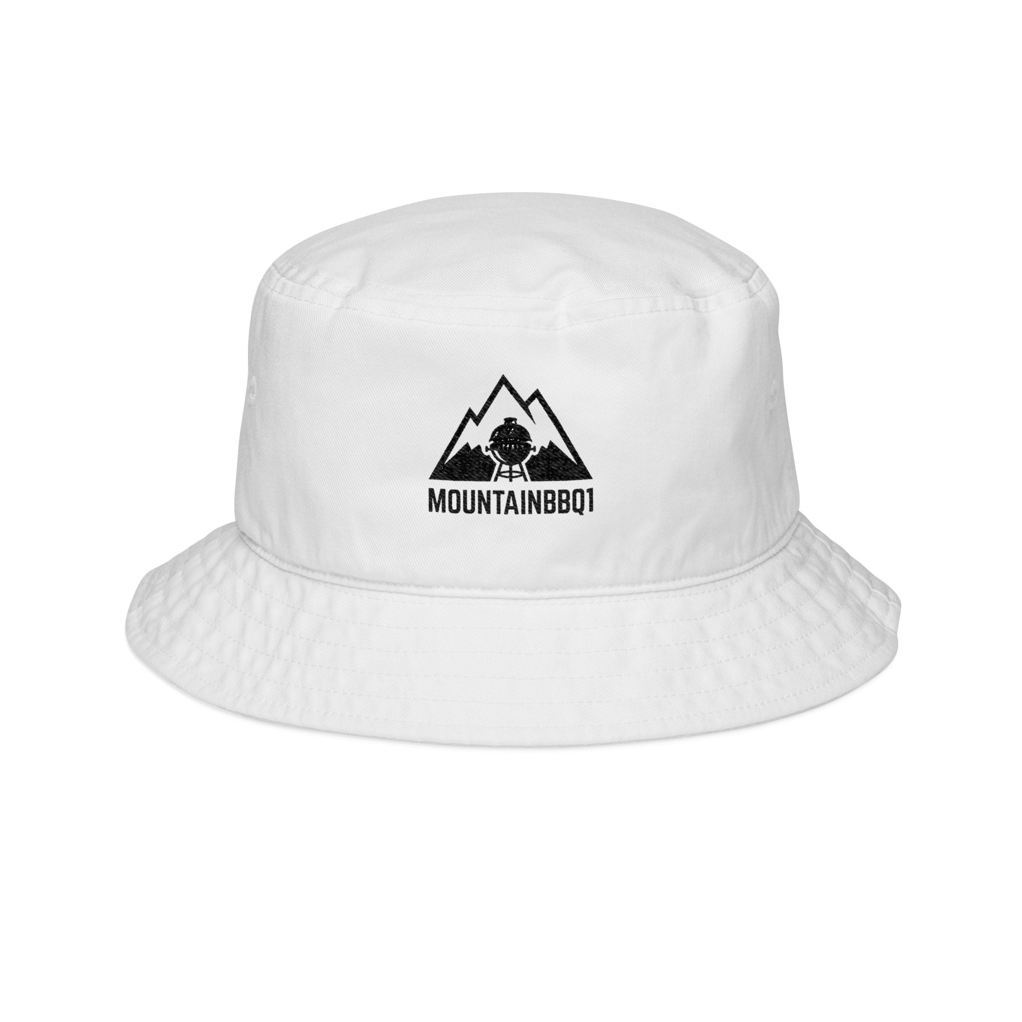 Mountain BBQ Embroidered Bucket Hat
