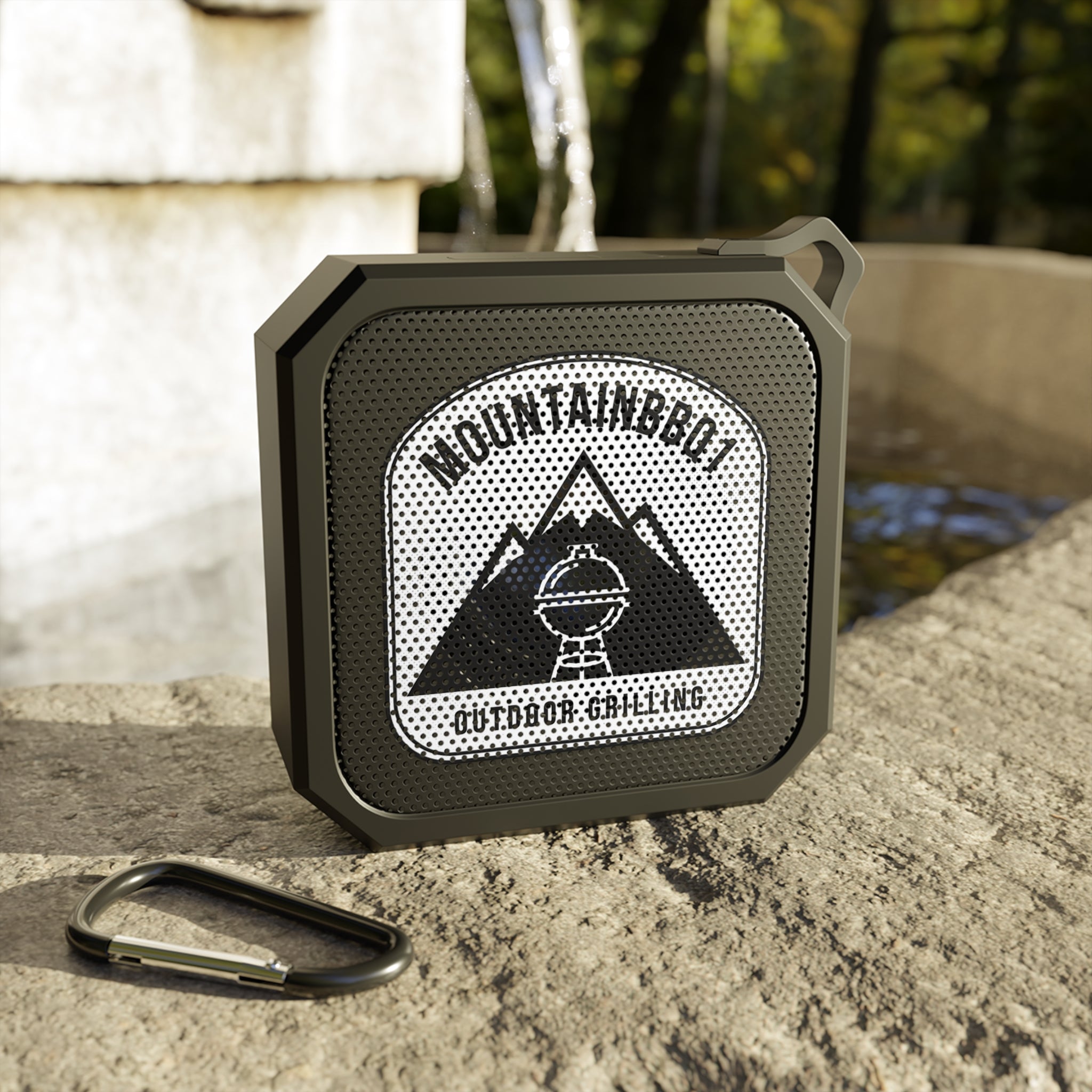 Outdoor Bluetooth Speaker — 'Mountain BBQ' Portable Water-Resistant Speaker for Camping & Grilling