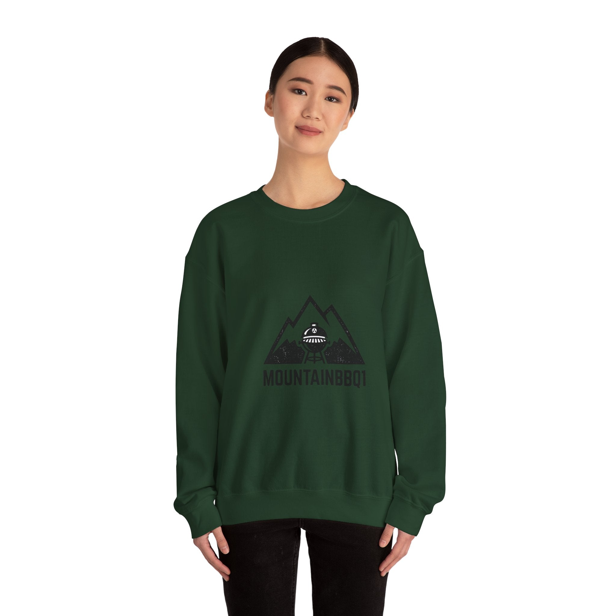 MountainBBQ1 Unisex crewneck