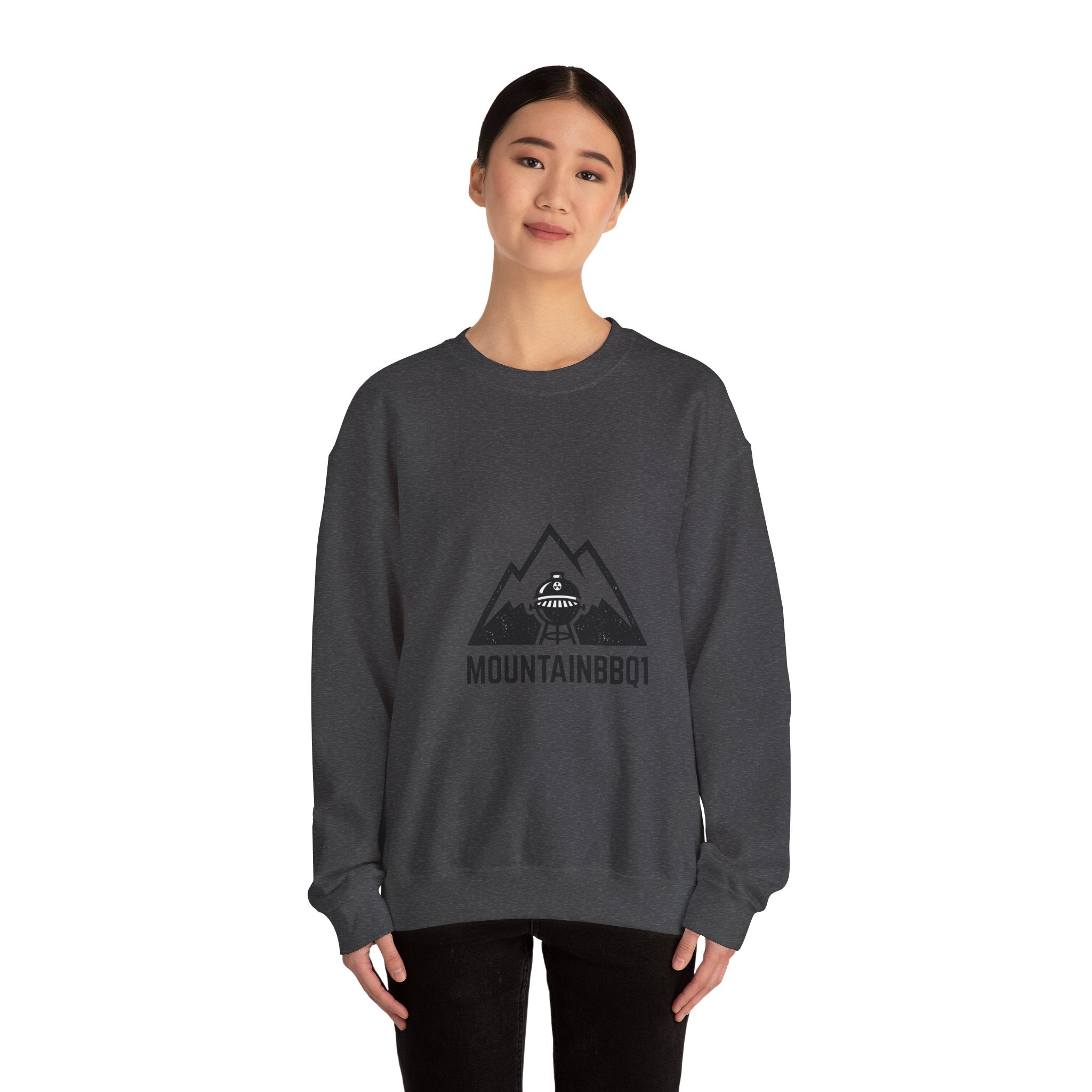 MountainBBQ1 Unisex crewneck