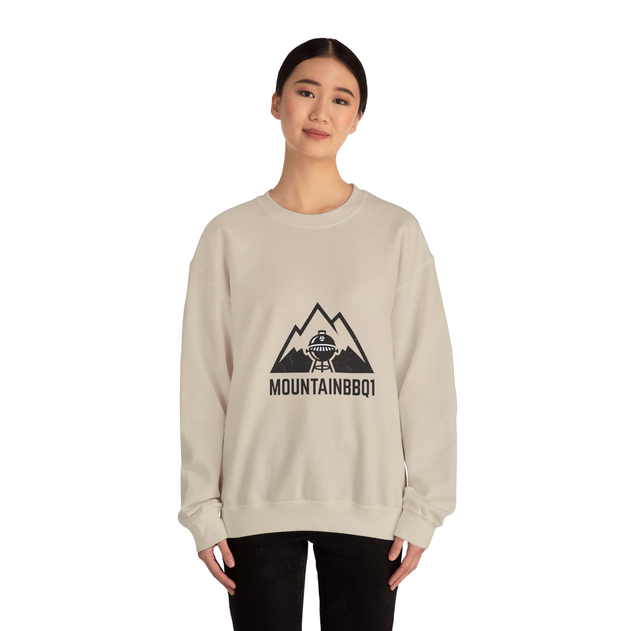 MountainBBQ1 Unisex crewneck