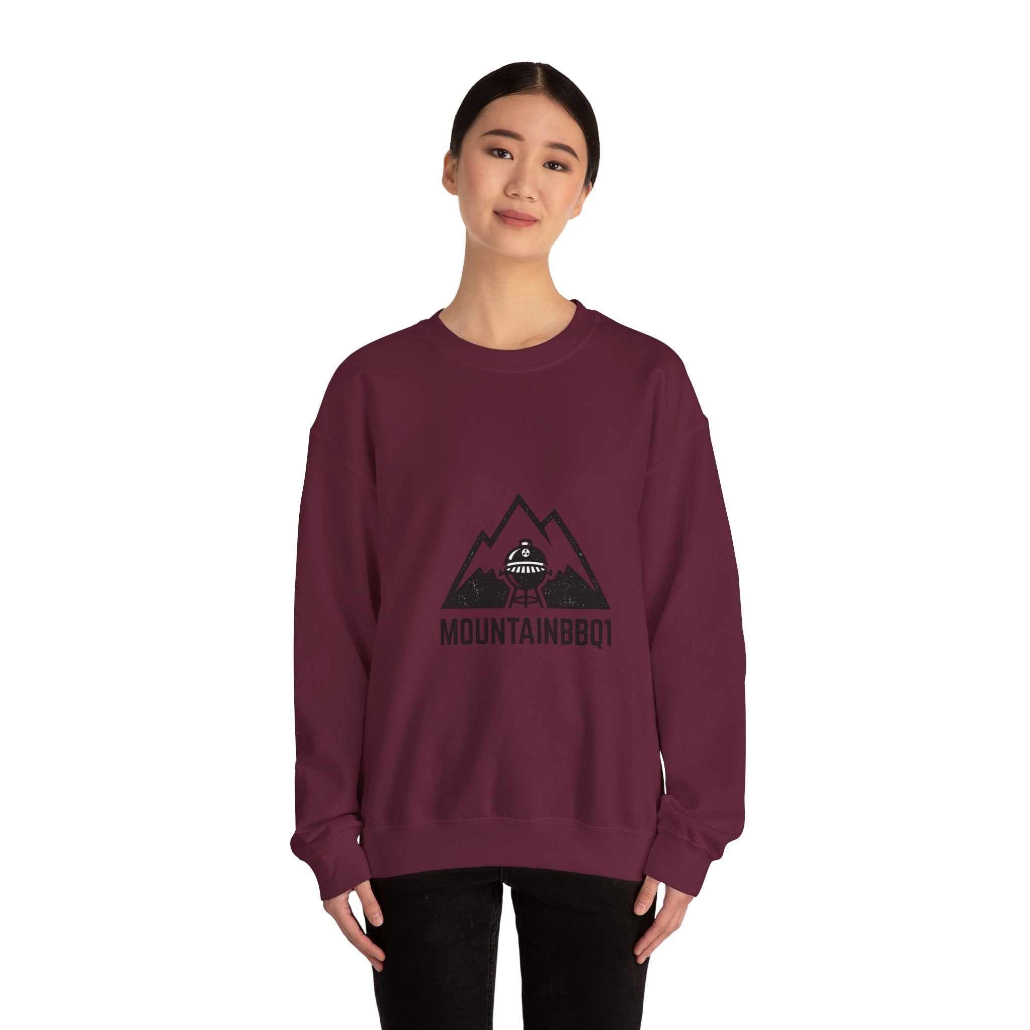 MountainBBQ1 Unisex crewneck