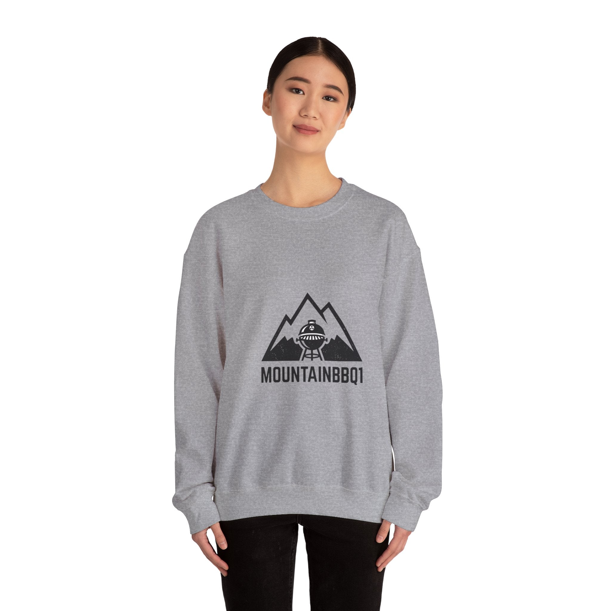 MountainBBQ1 Unisex crewneck